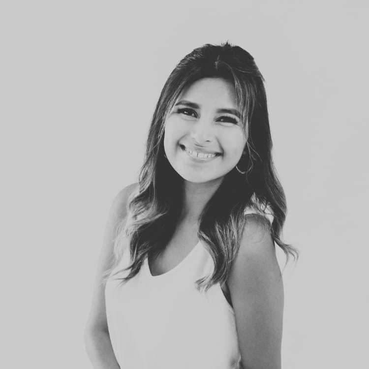 Portrait of Maya, a professional stylist at Jubi Salon, showcasing their expertise and style.